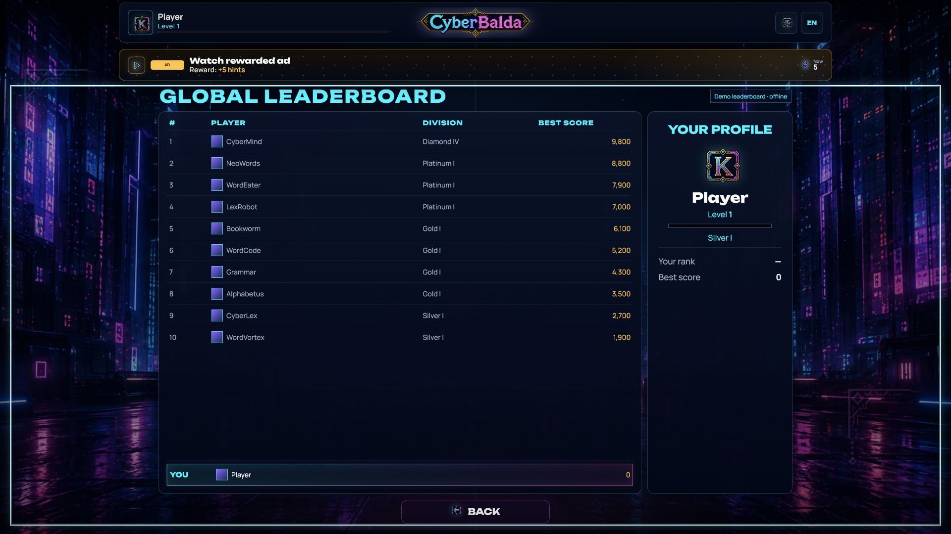 CyberBalda — screenshot 5