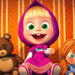 Play with Masha: collect the cubes!