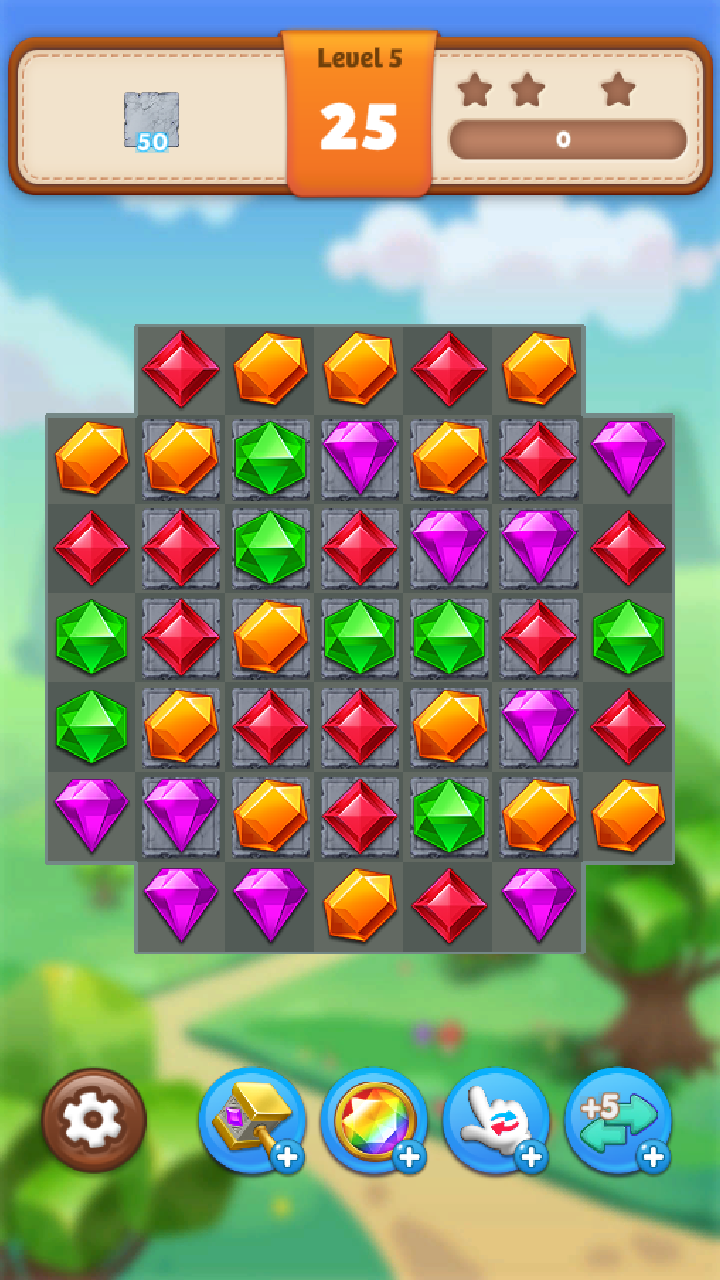 Gems & Jewels - Match 3 screenshot 8