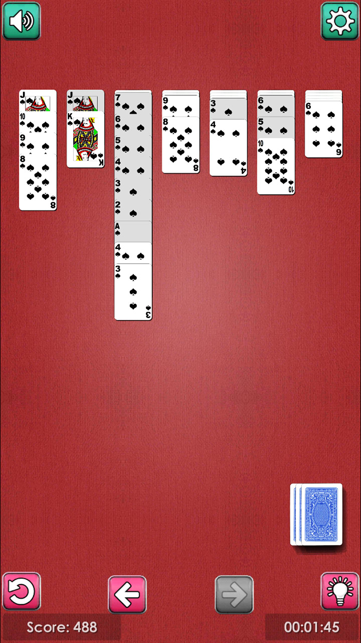 Spider Solitaire: Soviet Cards screenshot 10