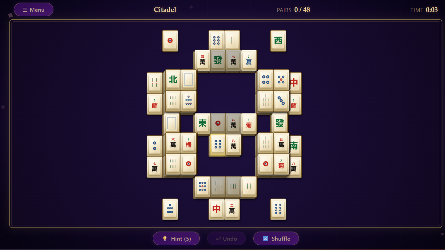 Mahjong: Path of Tiles — screenshot 1