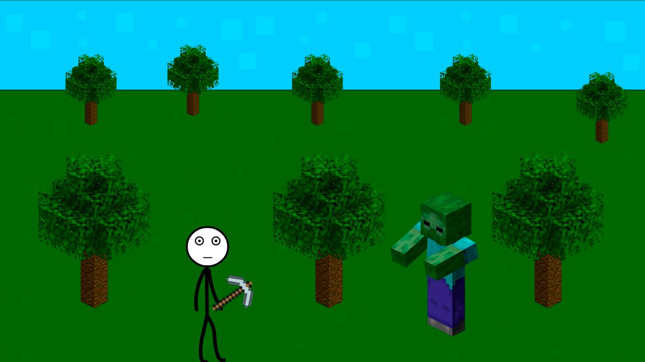 Stickman Craft. Chapter 1 screenshot