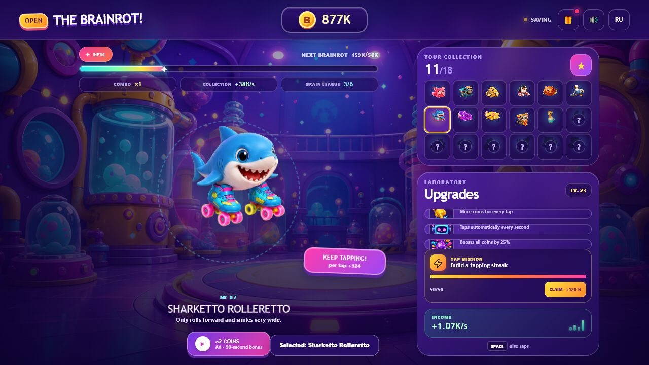 Open the Brainrot! — screenshot 2