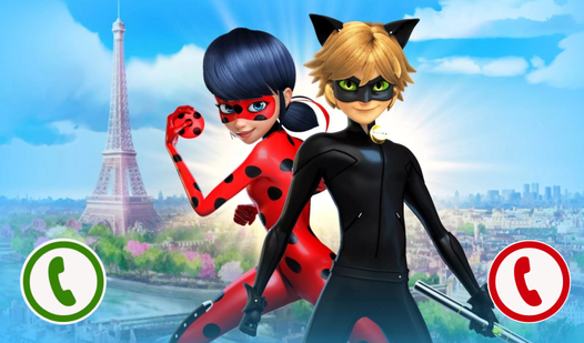 Call Lady Bug-Marinette and Adrian