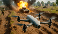 FPV Военный Дрон Камикадзе