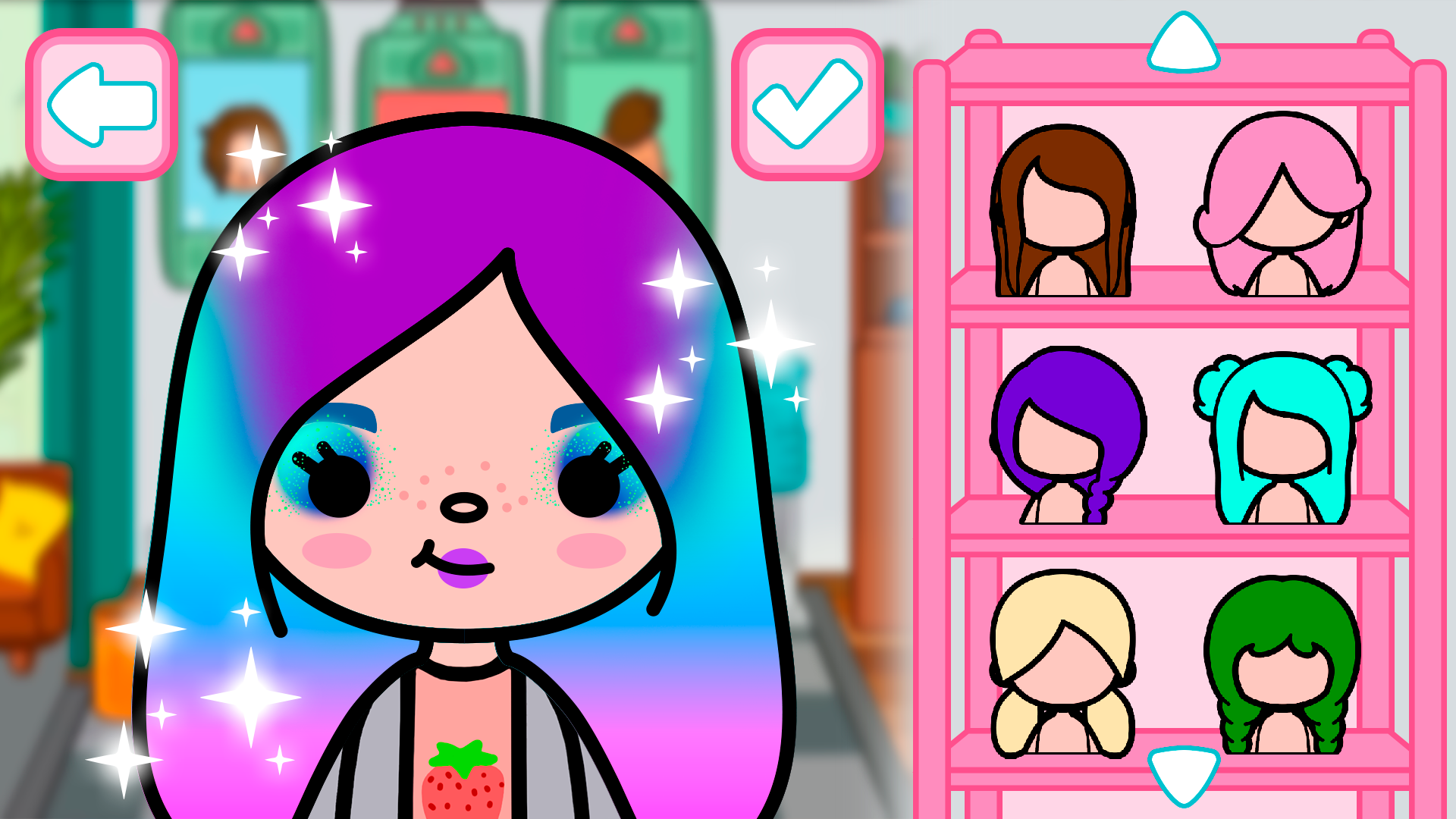 Toca Boca Beauty Salon screenshot