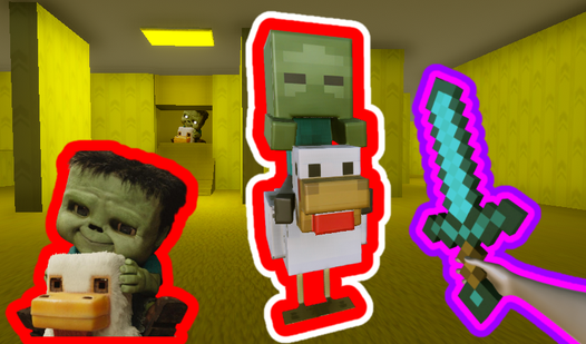 Backrooms: Chicken Zombie Jockey