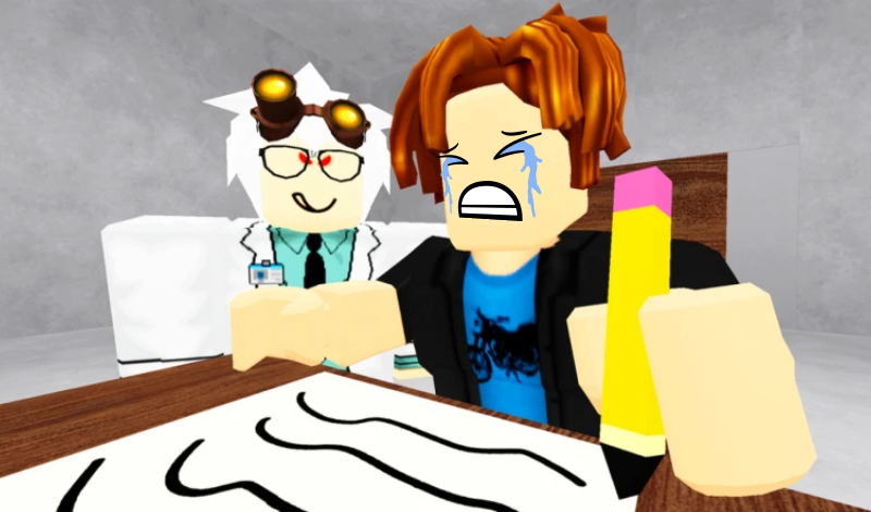 Obby: IQ Test game cover