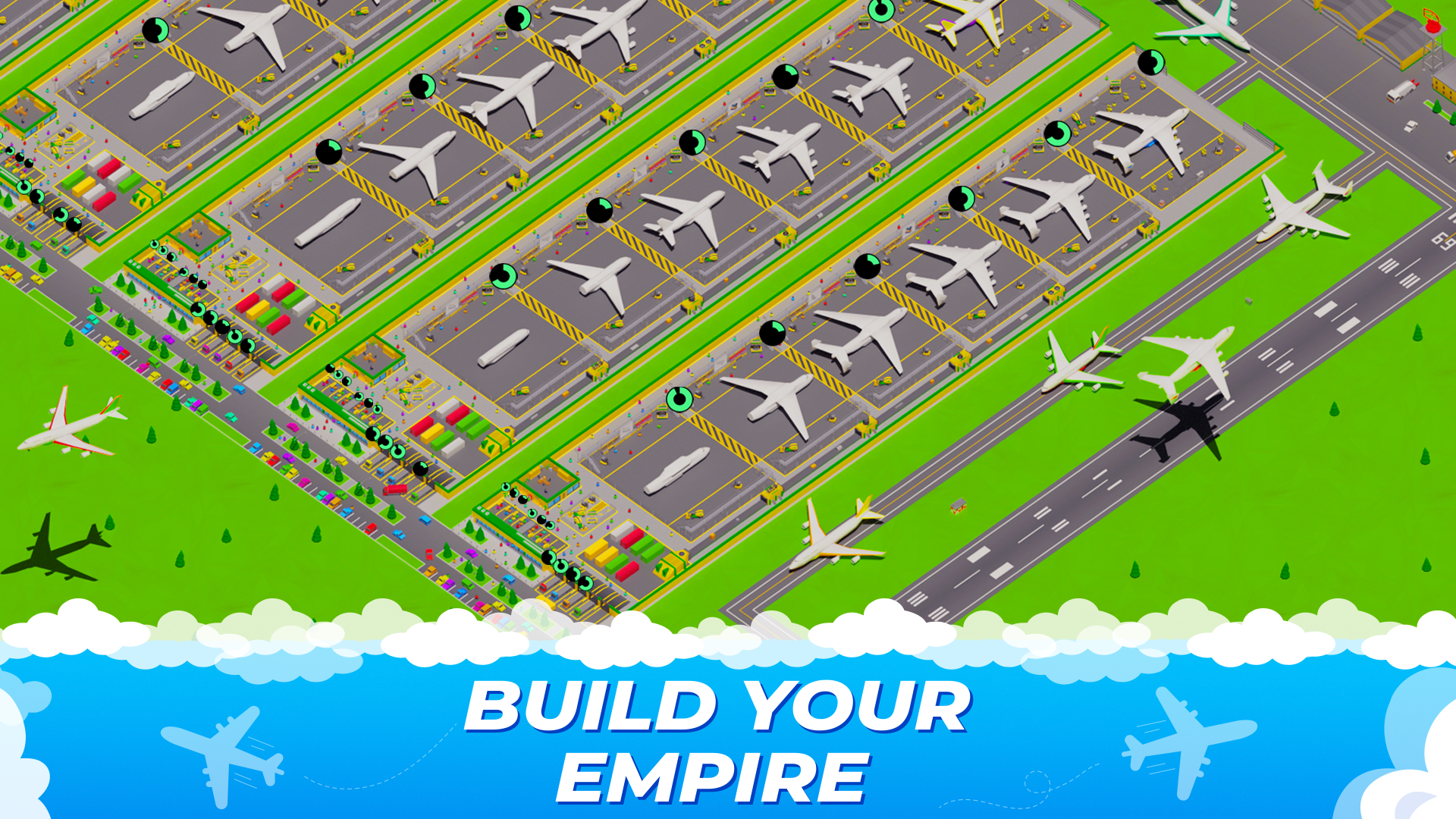 Idle Airplane Factory Tycoon screenshot
