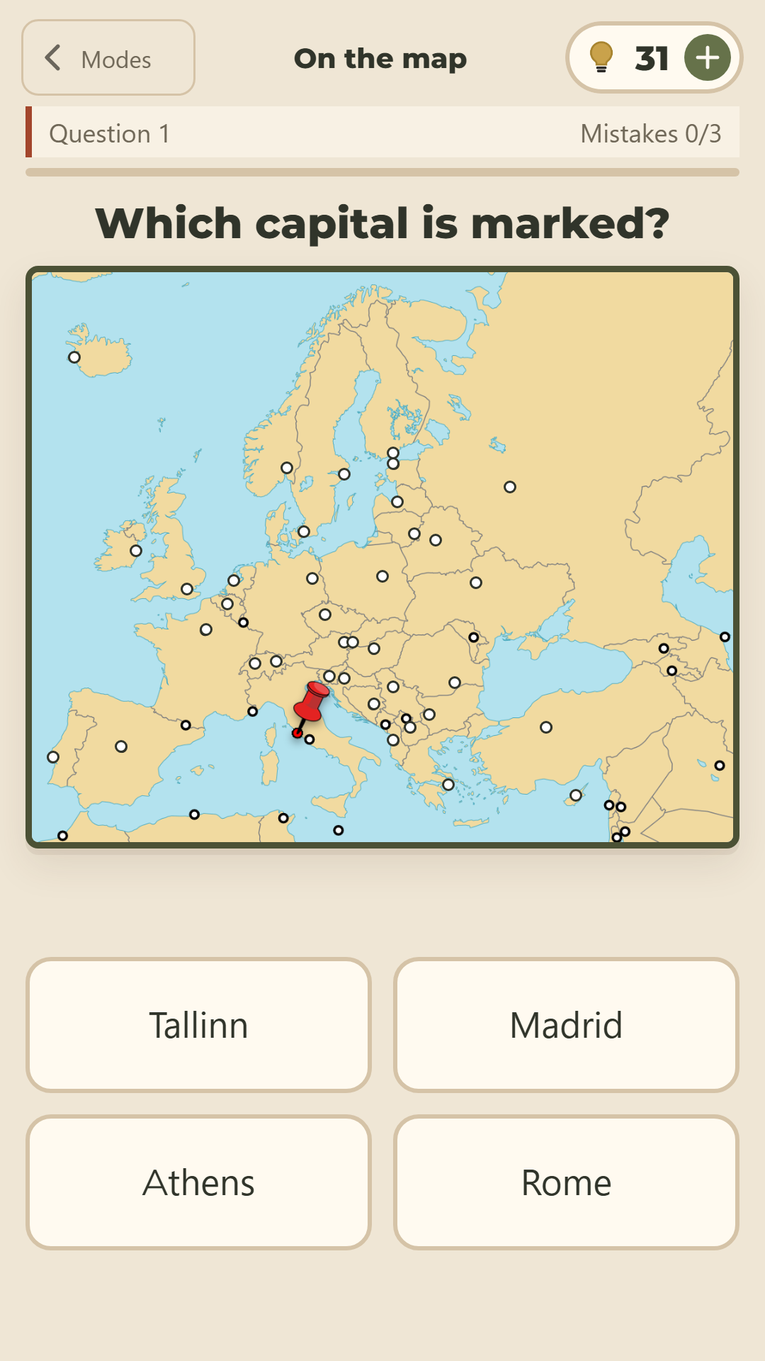 World Capitals Quiz screenshot 6
