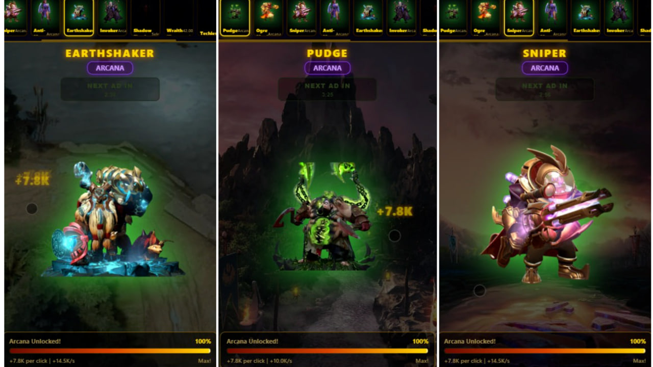 Dota Clicker — screenshot 4