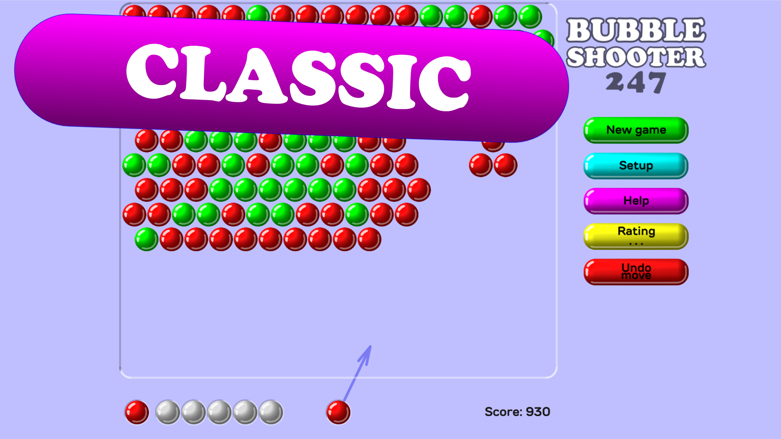 Bubble Shooter 247 screenshot