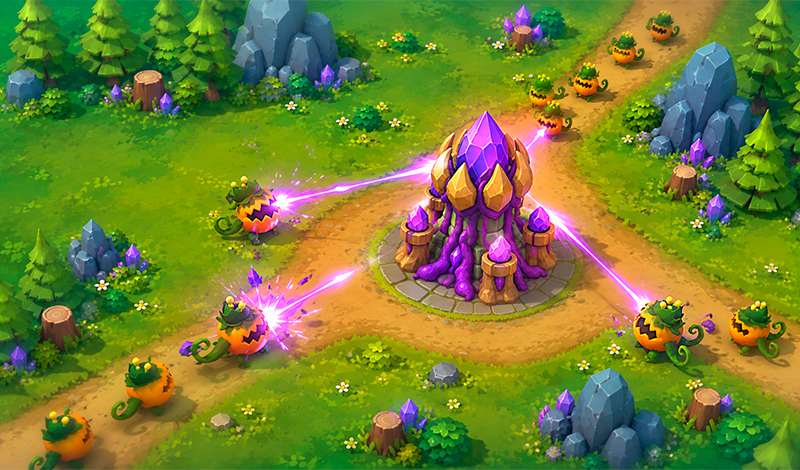 Idle Mutation Tower Defense game cover