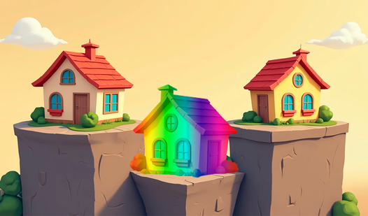 Sorting Houses 3D