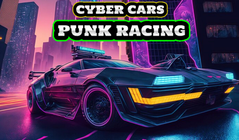 Cyber Cars Punk Racing game cover