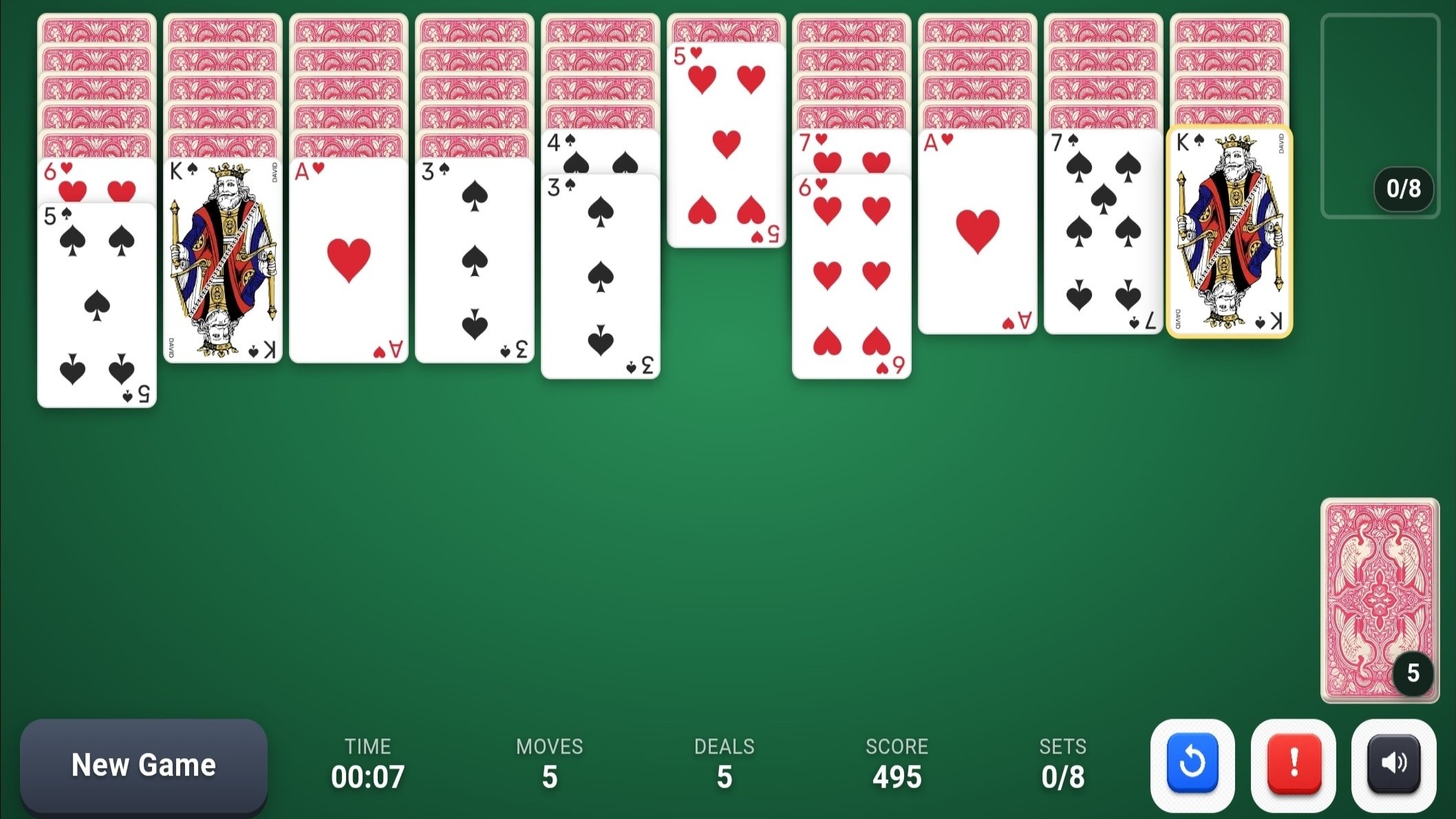 Spider Solitaire 2026 — screenshot 4