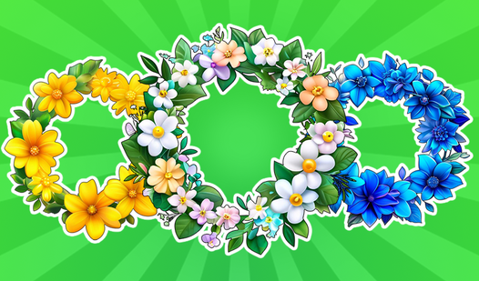 Merge: Wreath of Flowers!