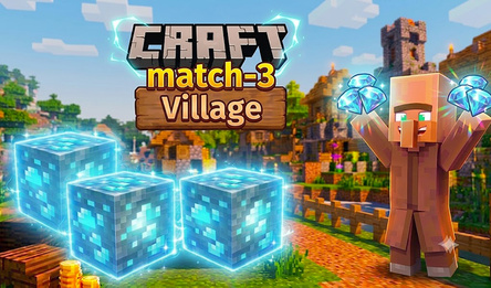 Block Match-3: Village