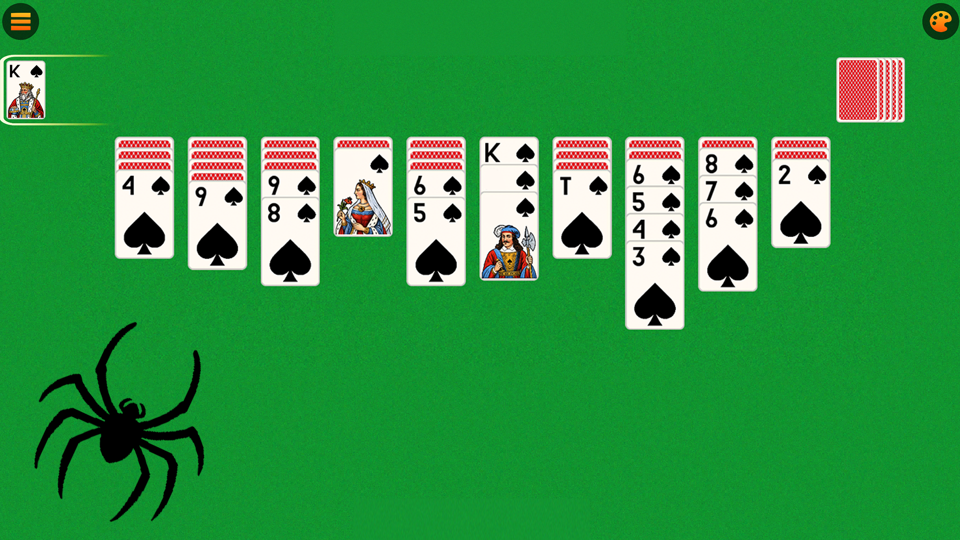 Spider Solitaire: Grand Classic screenshot 2