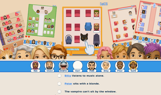 That's My Seat! - Logic Puzzle