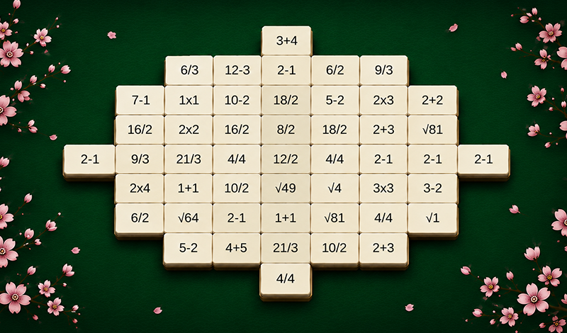 Pythagoras Mahjong game cover