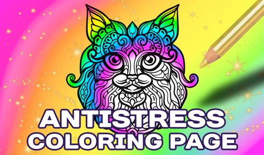 Antistress coloring page