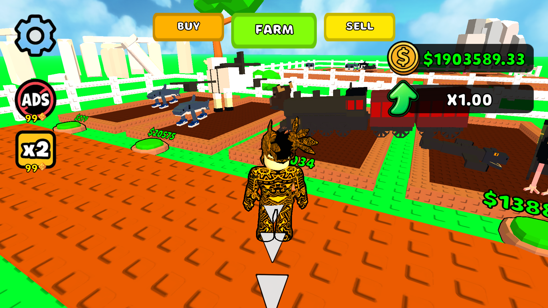 Obby: Brainrot Farm! Evolution 3D +1 Tycoon RNG — screenshot 6