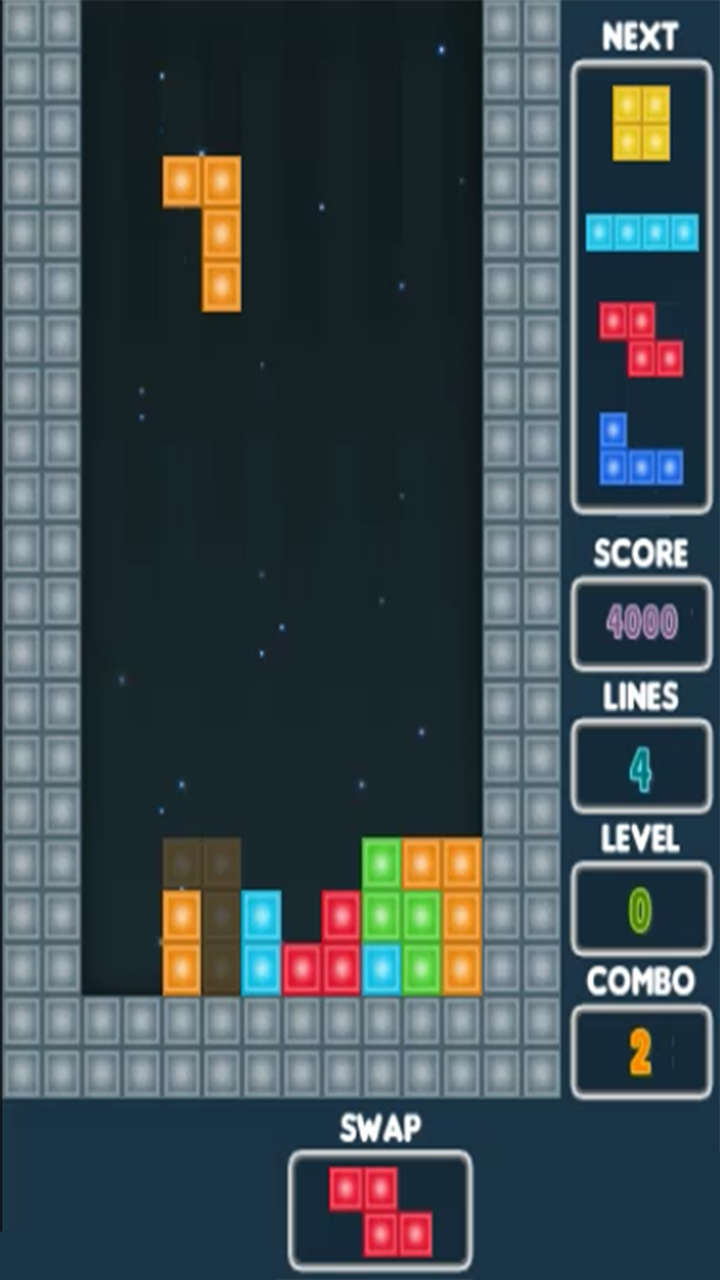 Classic Tetris screenshot 3