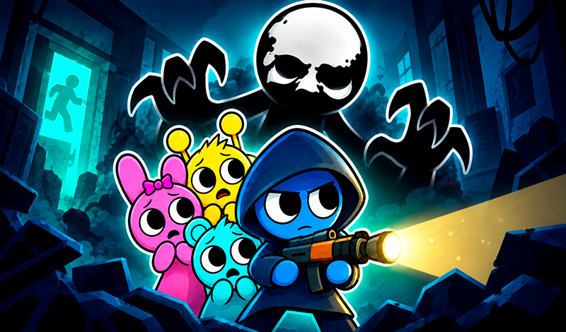Sprunki: Save Them All! game cover