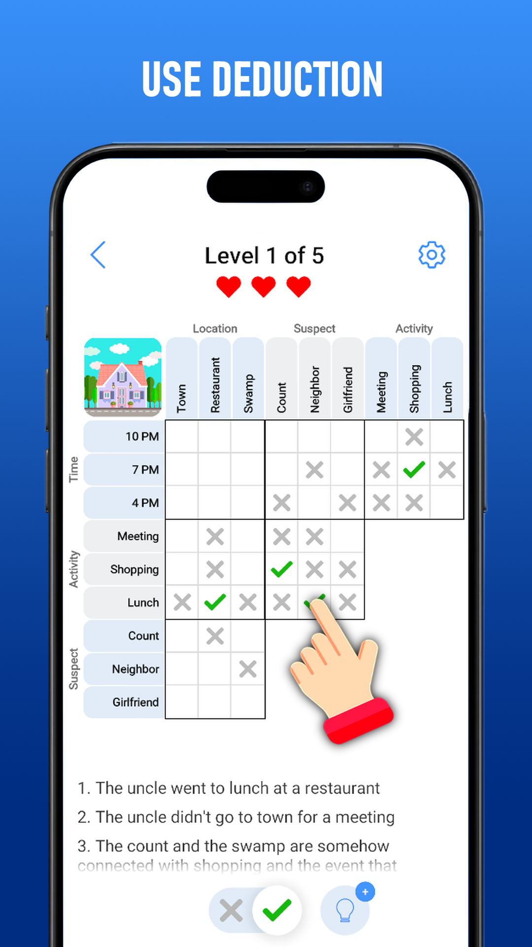 Detective - Logic Puzzles screenshot 4
