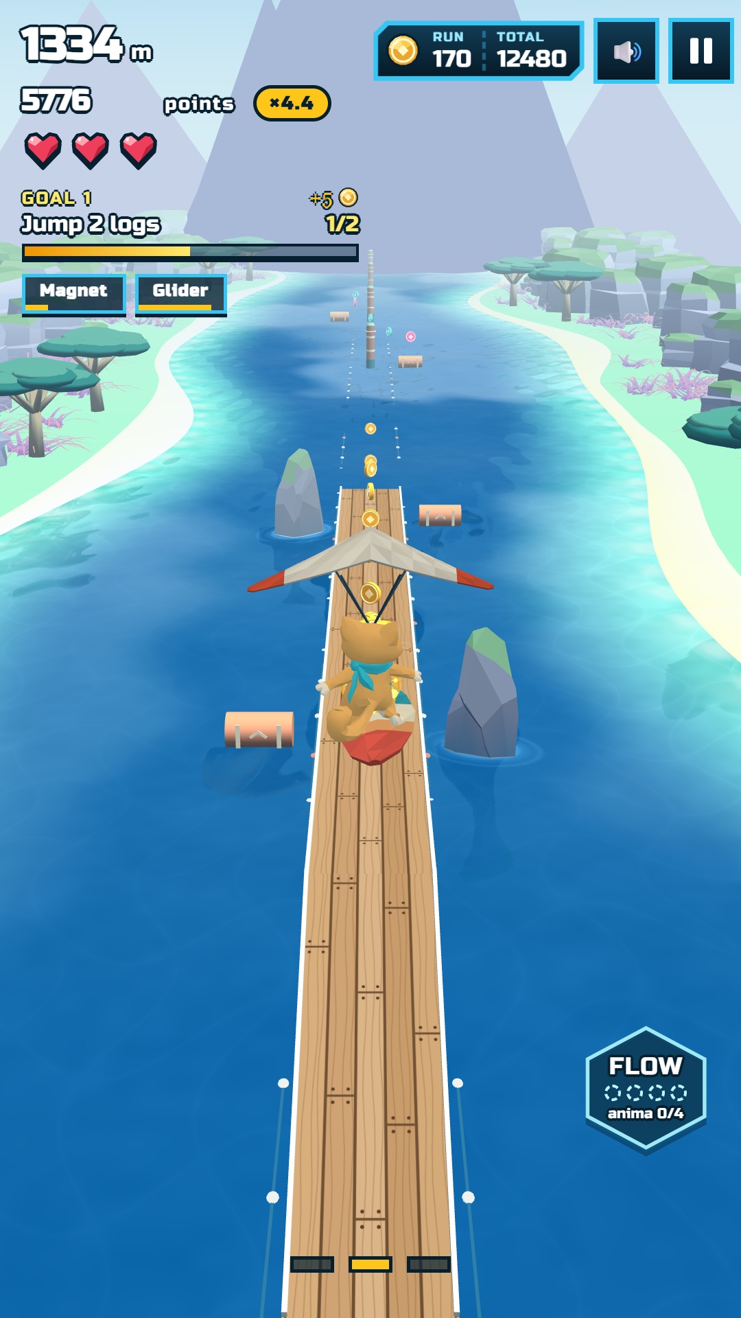 Flow Board: Parkour Runner screenshot 18