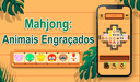 Mahjong: Animais Engraçados