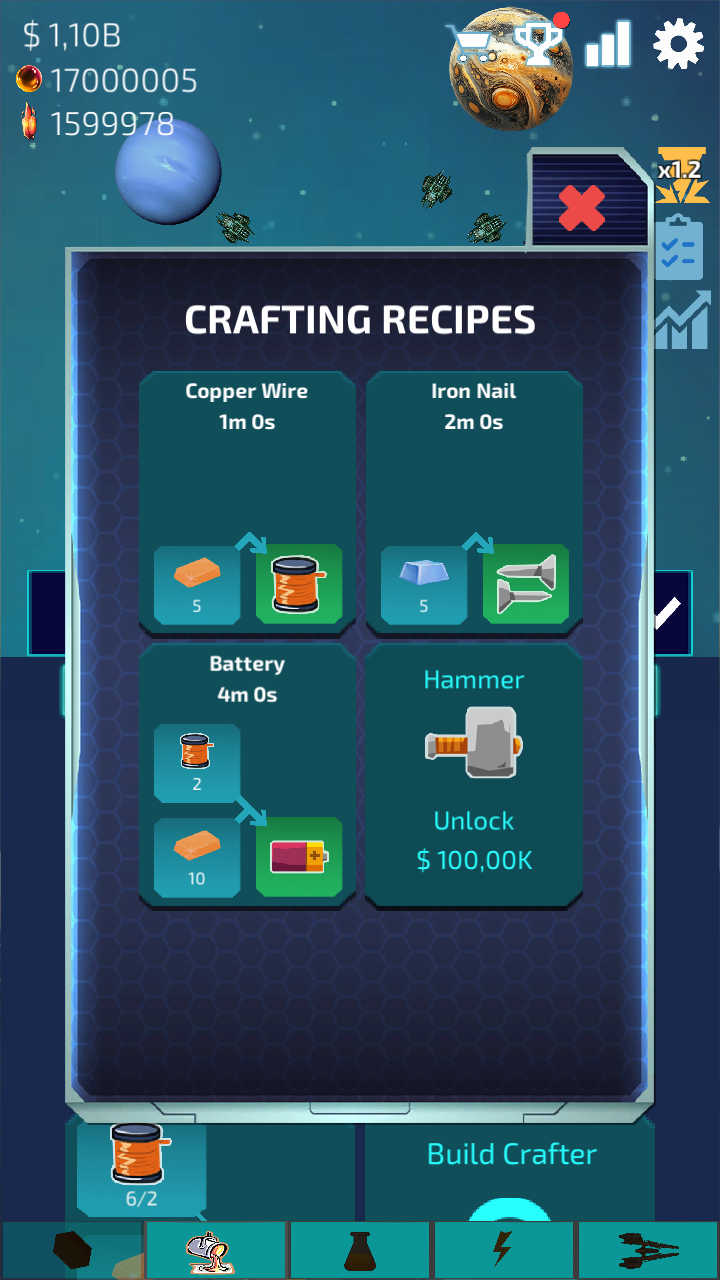 Idle Space Miner screenshot 8