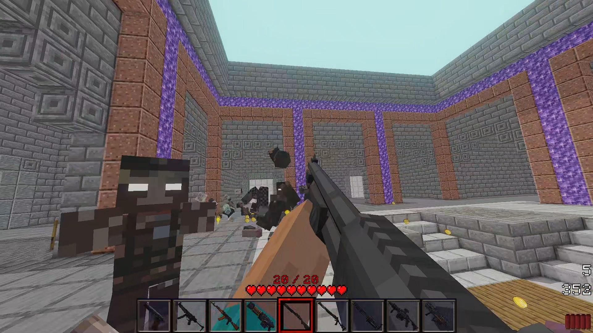 Death cubes: zombie arena screenshot