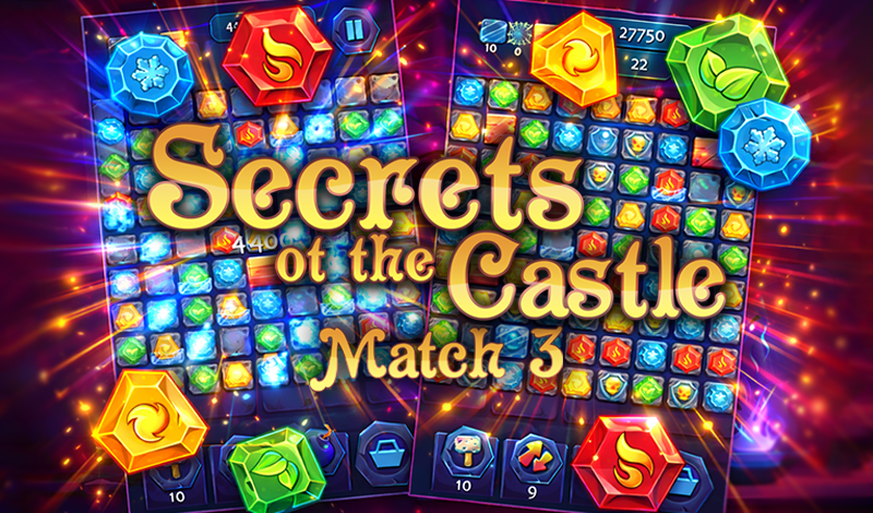 Secrets of the Castle Match 3 game cover