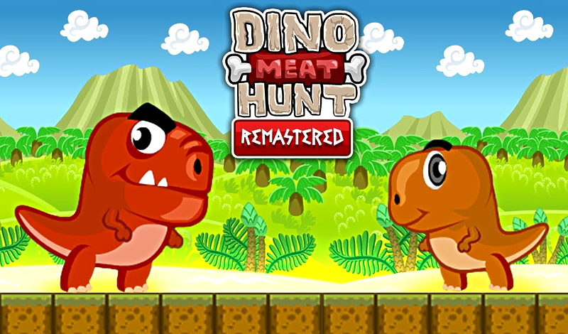 Dino Meat Hunt Remastered game cover