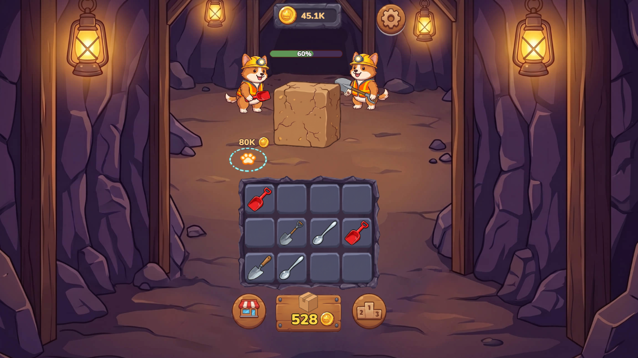 Копай, Корги! — screenshot 2
