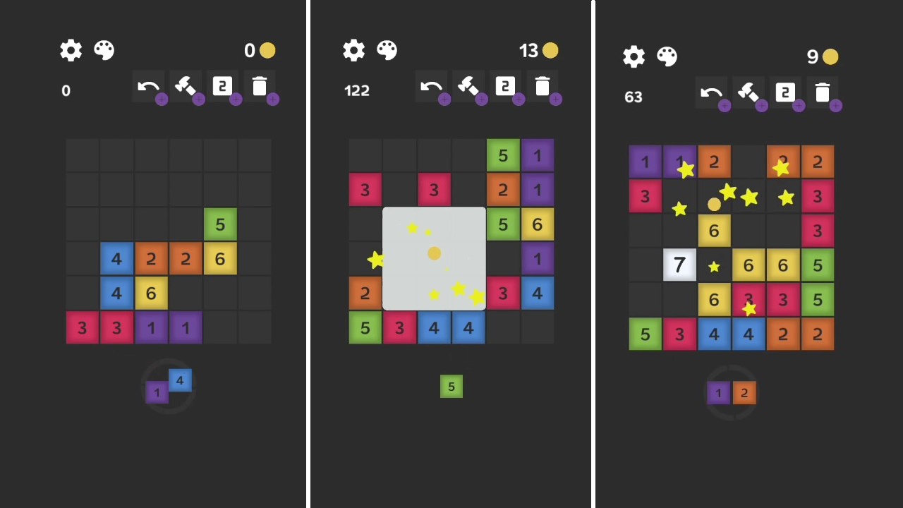 Numbers: merge 7 screenshot