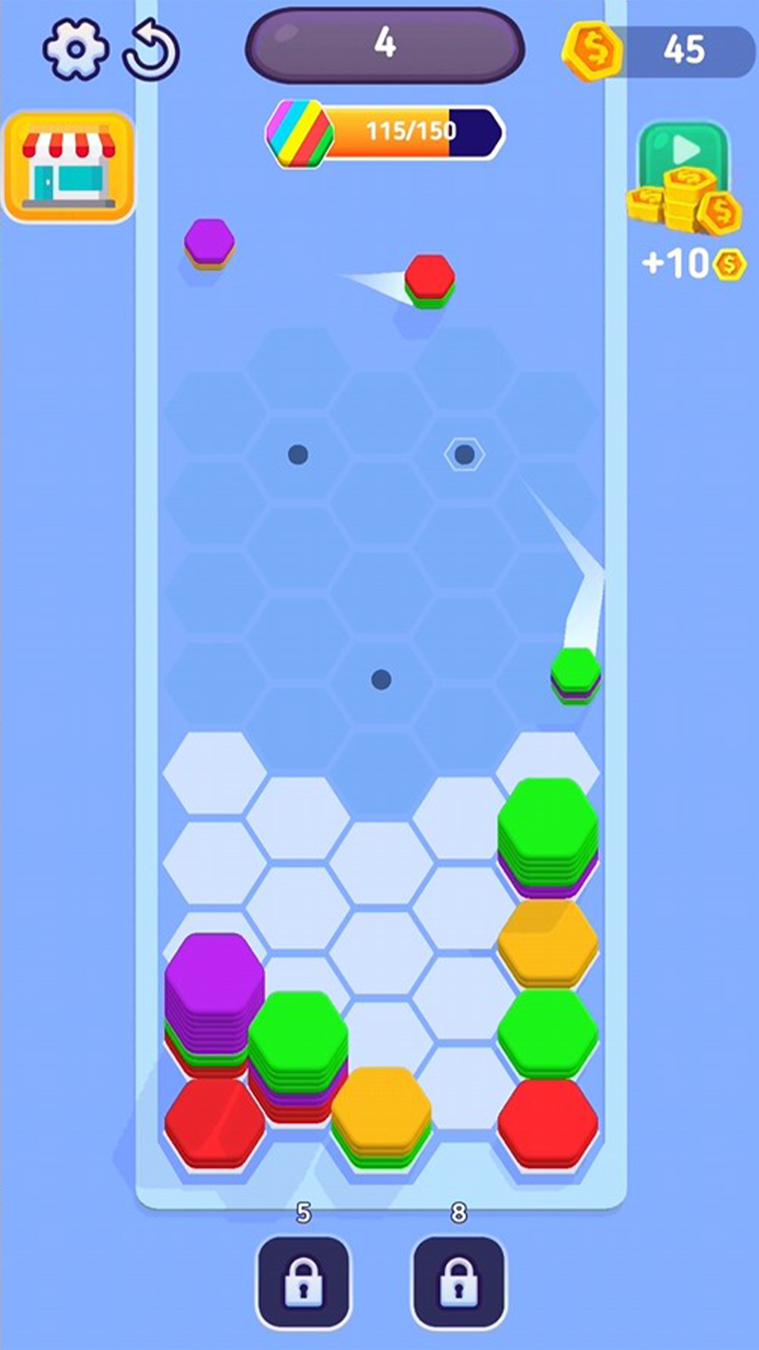 Falling Hexes screenshot 5