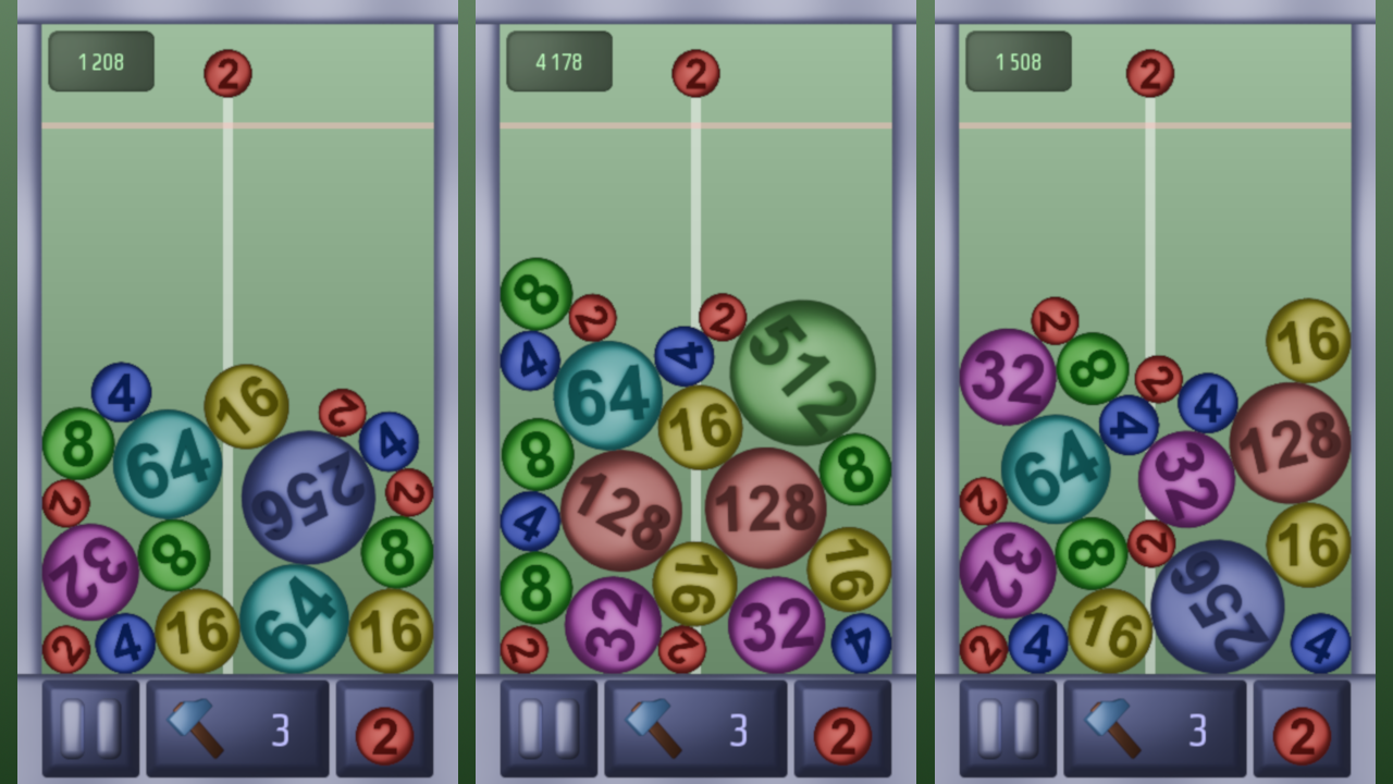 Merge balls 2048 — screenshot 3
