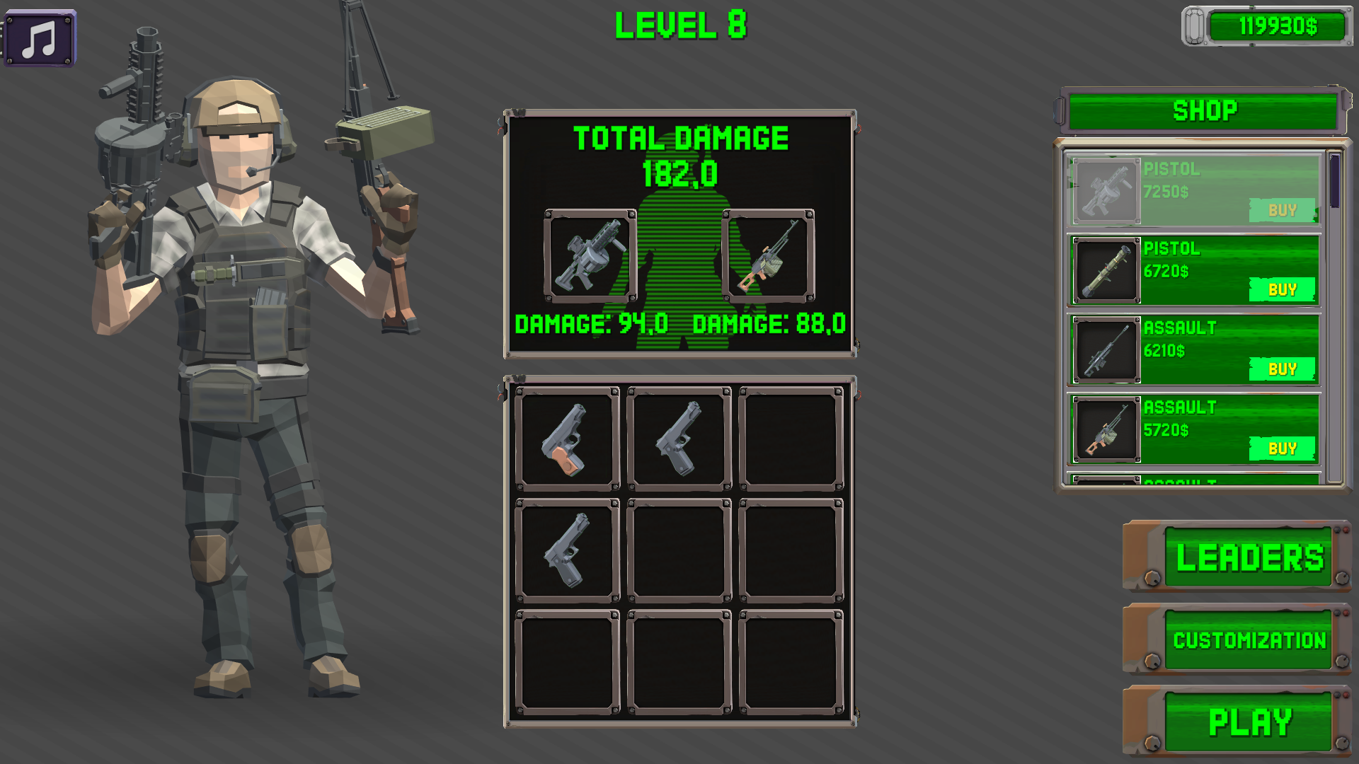 Super Weapon Merge screenshot
