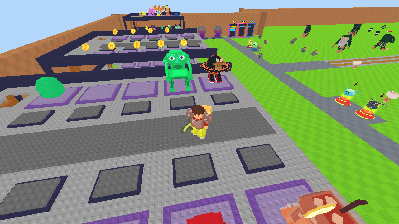 Obby: Brainrot RPG Slasher & Loot Adventure screenshot