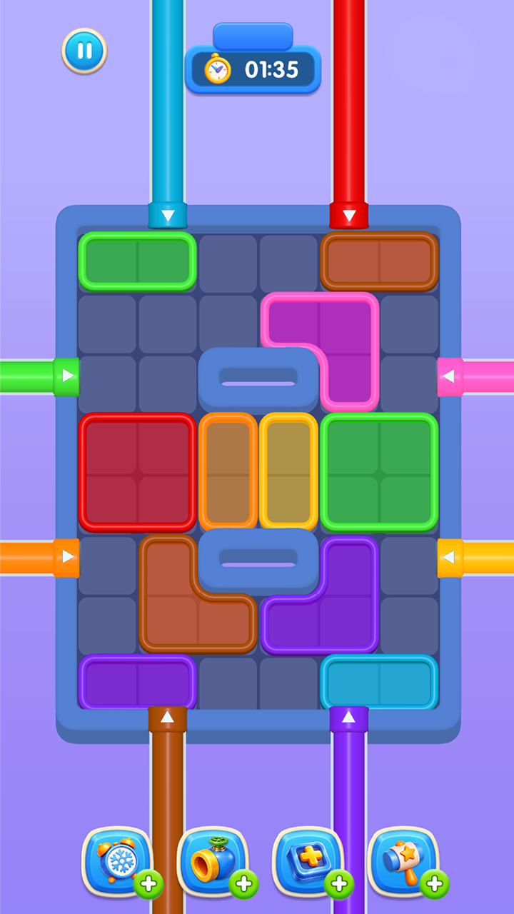 Water Block Jam: Color Sort screenshot 8
