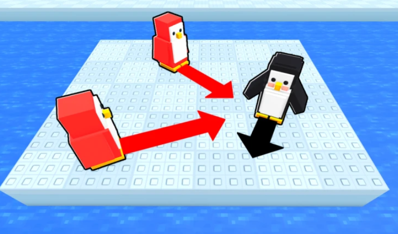 Knockout - Push Penguins on Ice! game cover