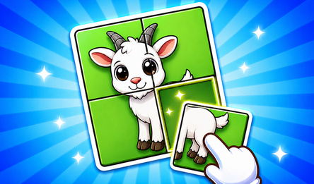 Children's puzzles: Animals