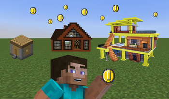 Craft blocks: Click and Build Houses