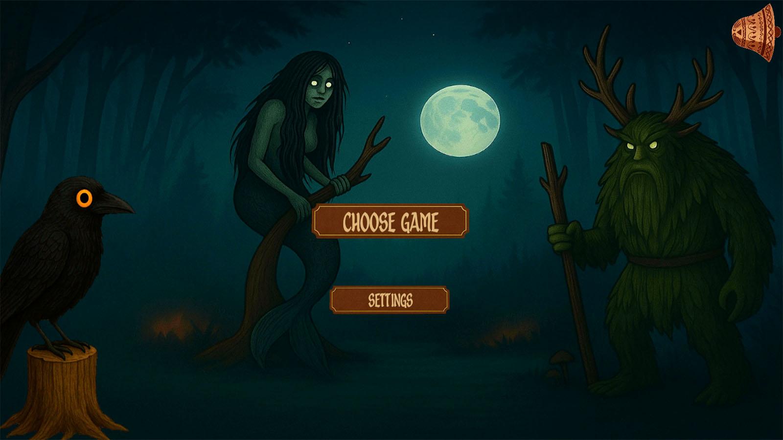 Horror folk games for two players screenshot