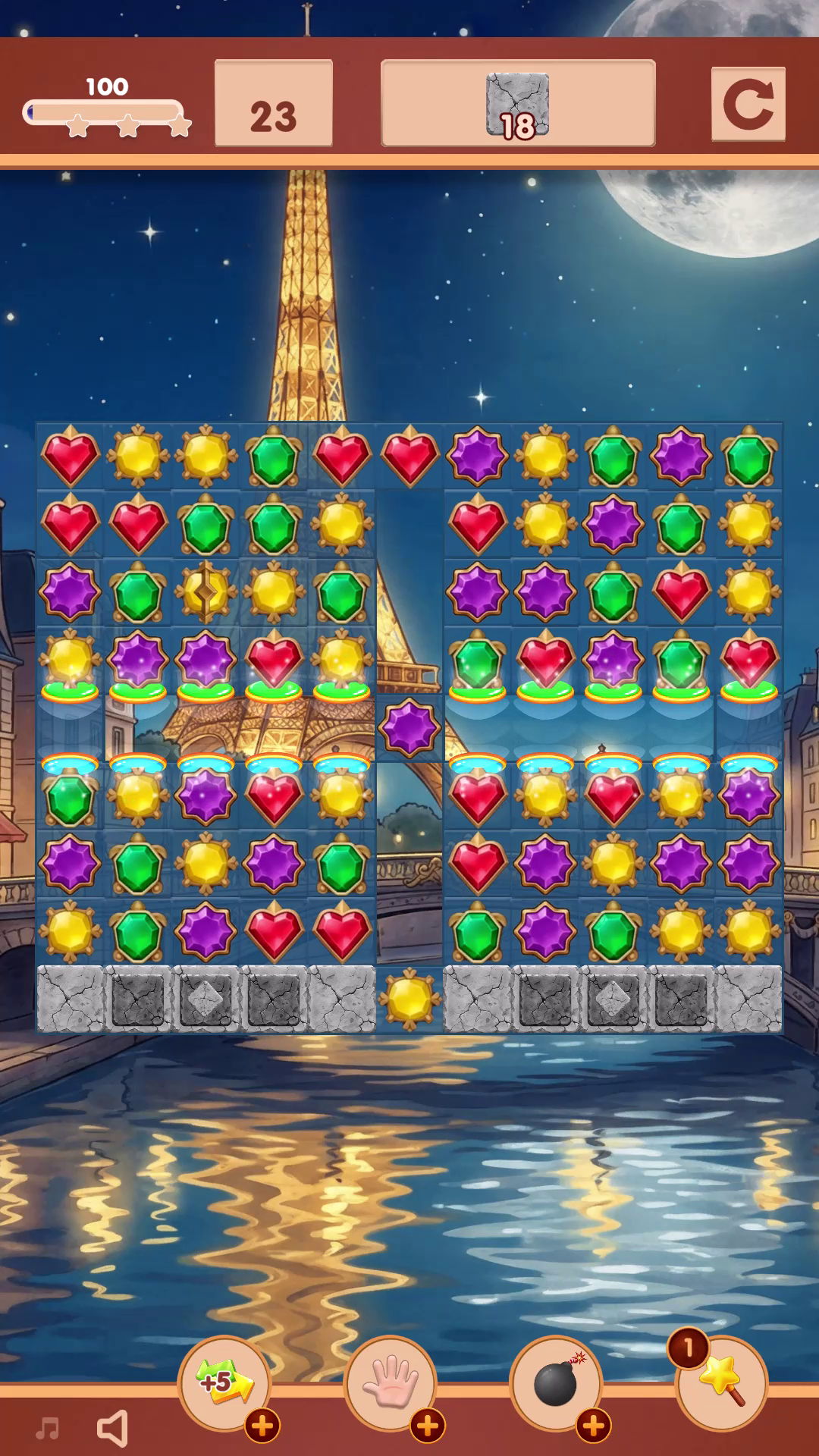 Treasures of Paris: The Secret of Gems - Match 3 screenshot 10