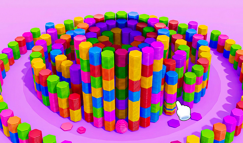 Hexomania: Sorting Master game cover