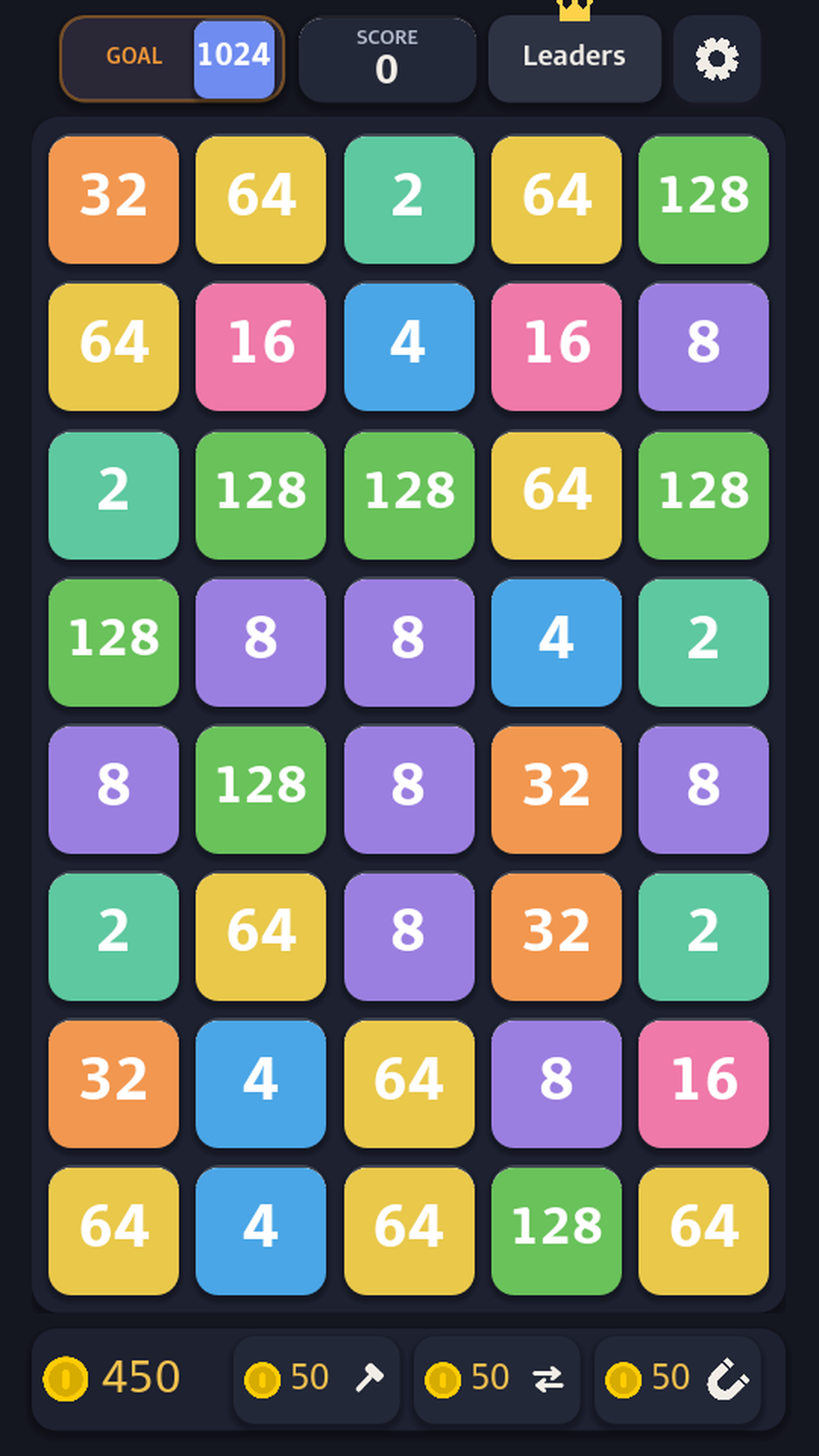 Merge Tiles 2048 screenshot 3